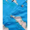 imageKYKU Hawaiian Mens Shirts Casual Beach Vacation Tropical Mens Button Down Short Sleeve Shirt with PocketBlue Tropical Hawaiian Shirt Men