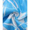 imageKYKU Hawaiian Mens Shirts Casual Beach Vacation Tropical Mens Button Down Short Sleeve Shirt with PocketBlue White Hawaiian Shirt for Men