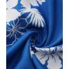 imageKYKU Hawaiian Mens Shirts Casual Beach Vacation Tropical Mens Button Down Short Sleeve Shirt with PocketBlue White Mens Shirts Casual