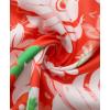 imageKYKU Hawaiian Mens Shirts Casual Beach Vacation Tropical Mens Button Down Short Sleeve Shirt with PocketFlorals Red Men Hawaiian Button Shirt