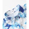 imageKYKU Hawaiian Mens Shirts Casual Beach Vacation Tropical Mens Button Down Short Sleeve Shirt with PocketFlower White Men Hawaiian Button Shirt