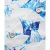imageKYKU Hawaiian Mens Shirts Casual Beach Vacation Tropical Mens Button Down Short Sleeve Shirt with PocketFlower White Men Hawaiian Button Shirt