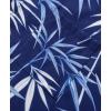imageKYKU Hawaiian Mens Shirts Casual Beach Vacation Tropical Mens Button Down Short Sleeve Shirt with PocketLeaf Blue Men Hawaiian Button Shirts
