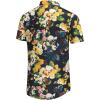imageKYKU Hawaiian Mens Shirts Casual Beach Vacation Tropical Mens Button Down Short Sleeve Shirt with PocketMulticolor Mens Shirts Casual