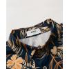 imageKYKU Hawaiian Mens Shirts Casual Beach Vacation Tropical Mens Button Down Short Sleeve Shirt with PocketNavy Blue Hawaiian Men Button Down Shirt