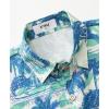imageKYKU Hawaiian Mens Shirts Casual Beach Vacation Tropical Mens Button Down Short Sleeve Shirt with PocketTree Blue Hawaiian Shirt for Men