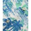 imageKYKU Hawaiian Mens Shirts Casual Beach Vacation Tropical Mens Button Down Short Sleeve Shirt with PocketTree Blue Hawaiian Shirt for Men