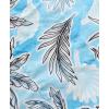 imageKYKU Hawaiian Mens Shirts Casual Beach Vacation Tropical Mens Button Down Short Sleeve Shirt with PocketTree Blue Men Hawaiian Button Shirts