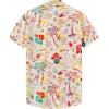 imageKYKU Hawaiian Mens Shirts Casual Beach Vacation Tropical Mens Button Down Short Sleeve Shirt with PocketTropical Multicolor Men Hawaiian Button Shirt