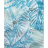 imageKYKU Hawaiian Mens Shirts Casual Beach Vacation Tropical Mens Button Down Short Sleeve Shirt with PocketWhite Blue Hawaiian Men Button Down Shirt