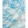 imageKYKU Hawaiian Mens Shirts Casual Beach Vacation Tropical Mens Button Down Short Sleeve Shirt with PocketWhite Blue Hawaiian Men Button Down Shirt