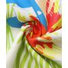 imageKYKU Hawaiian Mens Shirts Casual Beach Vacation Tropical Mens Button Down Short Sleeve Shirt with PocketWhite Green Hawaiian Men Button Down Shirt