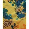 imageKYKU Hawaiian Mens Shirts Casual Beach Vacation Tropical Mens Button Down Short Sleeve Shirt with PocketYellow Hawaiian Men Button Down Shirt