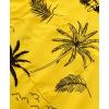imageKYKU Hawaiian Mens Shirts Casual Beach Vacation Tropical Mens Button Down Short Sleeve Shirt with PocketYellow Men Hawaiian Button Down Shirts