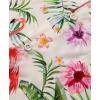 imageKYKU Hawaiian Men Button Shirt Casual Summer Beach Short Sleeve Clothing Tropical Vacations Clothes with PocketFlamingos Beige Men Hawaiian Button Shirt
