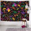 imageKYKU Mardi Gras House Decorations Mardi Gras Wall Hanging Carnival Tapestry for Bedroom Room Decor Living Party 591 x 591