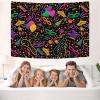 imageKYKU Mardi Gras House Decorations Mardi Gras Wall Hanging Carnival Tapestry for Bedroom Room Decor Living Party 591 x 591