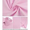 imageKYKU Linen Shirts for Men Casual Cotton Mens Short Sleeve Button Down Shirts Beach Wedding Summer Clothes with PocketPink Cotton Linen Mens Shirts