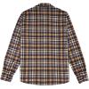 imageKYKU Mens Flannel Shirts Soft Long Sleeve Button Down Shirt DoubleSided Plaid Print Two PocketsBrown Plaid Flannel Shirt for Men