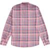 imageKYKU Mens Flannel Shirts Soft Long Sleeve Button Down Shirt DoubleSided Plaid Print Two PocketsCoral Slate Blue Plaid Flannel Shirt for Men