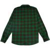 imageKYKU Mens Flannel Shirts Soft Long Sleeve Button Down Shirt DoubleSided Plaid Print Two PocketsDark Green Black Plaid Flannel Shirt for Men