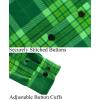 imageKYKU Mens Flannel Shirts Soft Long Sleeve Button Down Shirt DoubleSided Plaid Print Two PocketsGreen Plaid Casual Flannel Shirt for Men