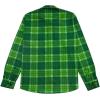 imageKYKU Mens Flannel Shirts Soft Long Sleeve Button Down Shirt DoubleSided Plaid Print Two PocketsGreen Plaid Casual Flannel Shirt for Men