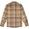 imageKYKU Mens Flannel Shirts Soft Long Sleeve Button Down Shirt DoubleSided Plaid Print Two PocketsMustard Yellow Brown Plaid Flannel Shirt for Men