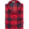 imageKYKU Mens Flannel Shirts Soft Long Sleeve Button Down Shirt DoubleSided Plaid Print Two PocketsRed Black Buffalo Plaid Flannel Shirt for Men