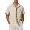 Beige Summer Shirt for Men
