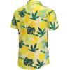 image:imageKYKU Hawaiian Shirt for Men Beach Vacation Summer Short Sleeve Button Down Mens Shirts Casual StylishYellow Hawaiian Shirt for Men