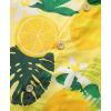 image:imageKYKU Hawaiian Shirt for Men Beach Vacation Summer Short Sleeve Button Down Mens Shirts Casual StylishYellow Hawaiian Shirt for Men