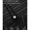 image:imageKYKU Mens Printed Casual Shirts Soft Long Sleeve Button Down Shirts Regular Stretch with PocketBlack Striped Long Sleeve Shirts for Men