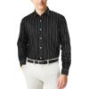 image:imageKYKU Mens Printed Casual Shirts Soft Long Sleeve Button Down Shirts Regular Stretch with PocketBlack Striped Long Sleeve Shirts for Men