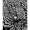 image:imageKYKU Mens Printed Casual Shirts Soft Long Sleeve Button Down Shirts Regular Stretch with PocketBlack White Abstract Leaf Shirts for Men