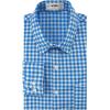 image:imageKYKU Mens Printed Casual Shirts Soft Long Sleeve Button Down Shirts Regular Stretch with PocketBlue Gingham Long Sleeve Shirts for Men