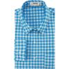 image:imageKYKU Mens Printed Casual Shirts Soft Long Sleeve Button Down Shirts Regular Stretch with PocketBlue White Gingham Long Sleeve Shirts for Men