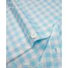 image:imageKYKU Mens Printed Casual Shirts Soft Long Sleeve Button Down Shirts Regular Stretch with PocketLight Blue White Gingham Shirts for Men