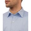 image:imageKYKU Mens Printed Casual Shirts Soft Long Sleeve Button Down Shirts Regular Stretch with PocketLight Blue White Striped Shirts for Men