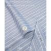 image:imageKYKU Mens Printed Casual Shirts Soft Long Sleeve Button Down Shirts Regular Stretch with PocketLight Blue White Striped Shirts for Men