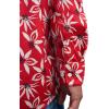 image:imageKYKU Mens Printed Casual Shirts Soft Long Sleeve Button Down Shirts Regular Stretch with PocketRed Floral Long Sleeve Shirts for Men