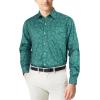 image:imageKYKU Mens Printed Casual Shirts Soft Long Sleeve Button Down Shirts Regular Stretch with PocketTeal Paisley Long Sleeve Shirts for Men
