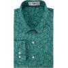 image:imageKYKU Mens Printed Casual Shirts Soft Long Sleeve Button Down Shirts Regular Stretch with PocketTeal Paisley Long Sleeve Shirts for Men