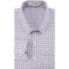 image:imageKYKU Mens Printed Casual Shirts Soft Long Sleeve Button Down Shirts Regular Stretch with PocketWhite Purple Long Sleeve Shirts for Men
