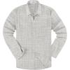 Light Gray Long Sleeve Shirts for Men