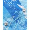 image:imageKYKU Mens Hawaiian Shirt Short Sleeve Button Down Casual Tropical Summer Beach Vacation Shirts with PocketIslands Blue Men Hawaiian Button Shirt