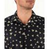 image:imageKYKU Mens Hawaiian Shirt Short Sleeve Tropical Button Down Casual Summer Beach Vacation ShirtsTriangle Black Hawaiian Shirt for Men