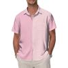 Pink Summer Shirt for Men