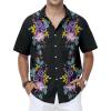 Black Beach Shirts for Men