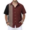 Wine Red Beach Shirts for Men